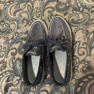 Speery sparkly boat shoes
